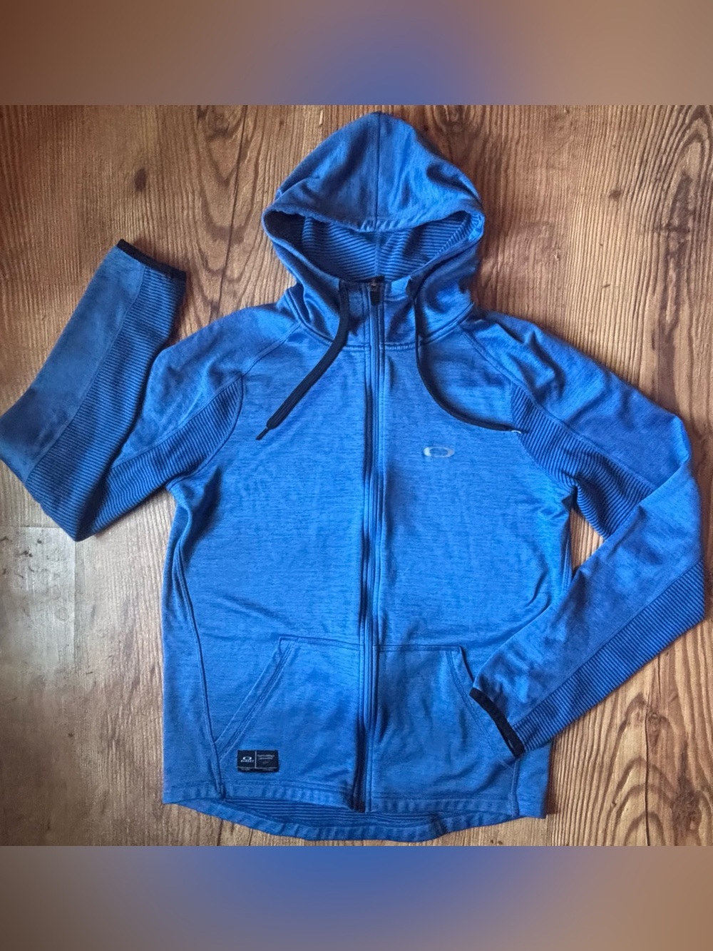 Oakley Blue and Black Performance Jacket